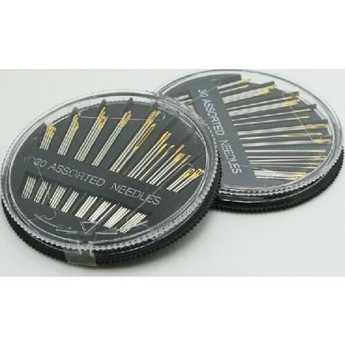 30PCS Assorted Hand Sewing Needles set Embroidery Mending Craft Quilt sew needle 3.1-5.1cm free shipping