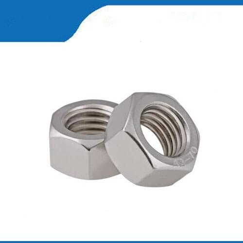 50pcs M8 Nuts A2 Stainless Steel Hex Nuts To Fit Our Bolts and Screws