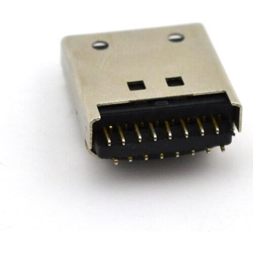 500PCS High qualtiy composite AV adapter cable cord 16Ppin 16PIN jack interface plug connector for SEGA DreamCast for DC