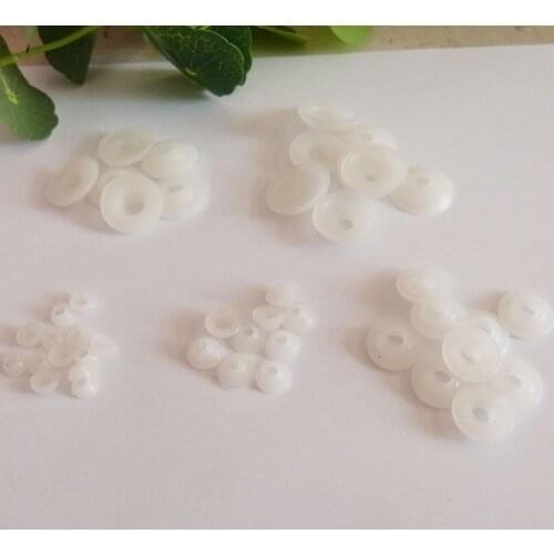 7mm/9mm/10mm/12mm/14mm/16mm/18mm/20mm width white hard washer fit for plush toy eyes nose accessorie---100pcs/lot