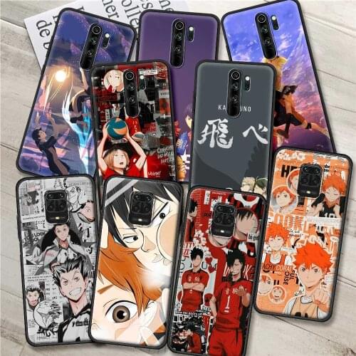 Haikyuu Volleyball Player Phone case For Xiaomi Redmi Note 9S 9 9T 8 7 10 Pro 8T K40 9C 9A 9Power 10Pro Max Shell Bumper