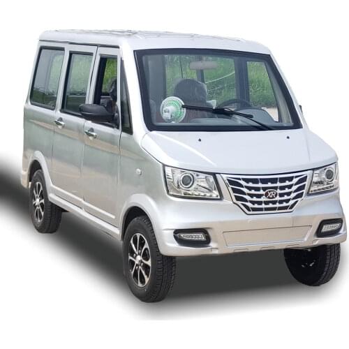 Electric four-wheeled car adult business new energy van solicit seven-seater petrol and electric scooter