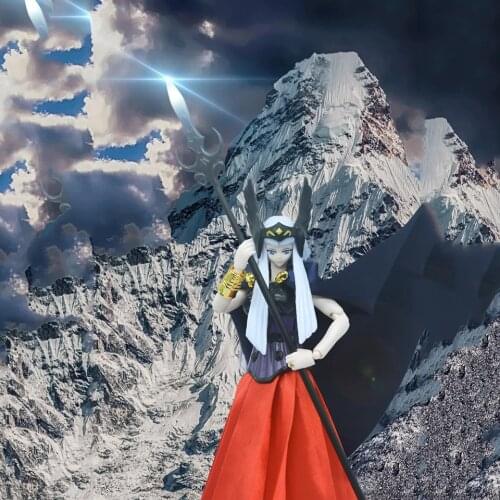 Tronzo NT Model Saint Seiya Cloth Myth Polaris Hilda Hiruda Contain 2 Dress Anime PVC Action Figure For Children