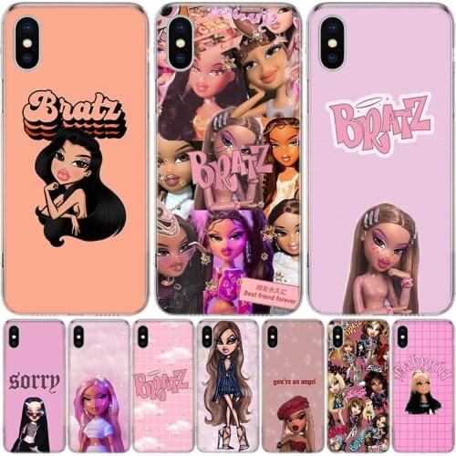 Lovely Doll Bratz soft fashion bumper Phone Case For Iphone 11 12 Mini Pro XS Max XR X 8 7 6 6S Plus SE 2020 5 5S SE Cover Shell