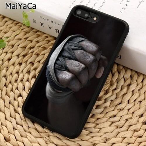 MaiYaCa Boxing Pattern Rubber Phone Case For iPhone X XR XS 11 12 Pro MAX 5 6 7 8 Plus Samsung Galaxy S5 S6 S7 S8 S9 S10