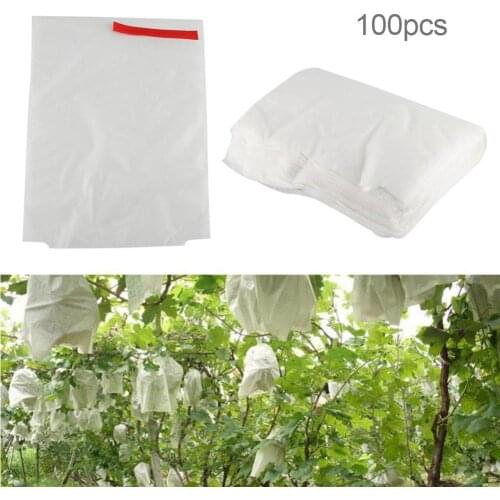 100Pcs Anti-bird Waterproof Breathable Grape Vegetable Fruit Protection Bag