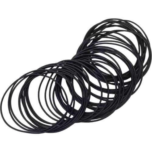 Pack of 500 0.9mm Round Waterproof O Rings Watch Back Gaskets Kit DIY for Watch Maker