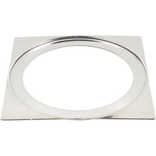 114mm Garbage Disposer Square Drain Converter Accessories Stainless Steel Caliber Adapter