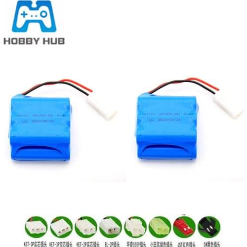 2pcs/lot 8.4V 1400mAh AA Ni-CD Rechargeable Battery for RC car boat guns lighting remote control toys Spare Parts