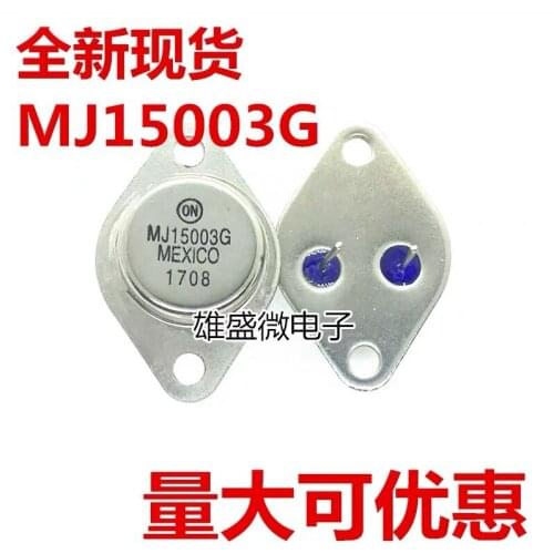 20pcs/lot MJ15003G MJ15003 TO-3 100% NEW Original free shipping