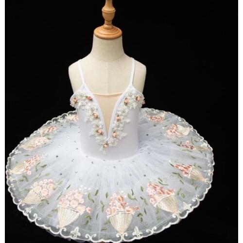 New Professional Ballet Pancake Tutu Adult Swan Lake Ballerina Dress Women Platter Ballet Dress For Toddler Kids Teen Girls