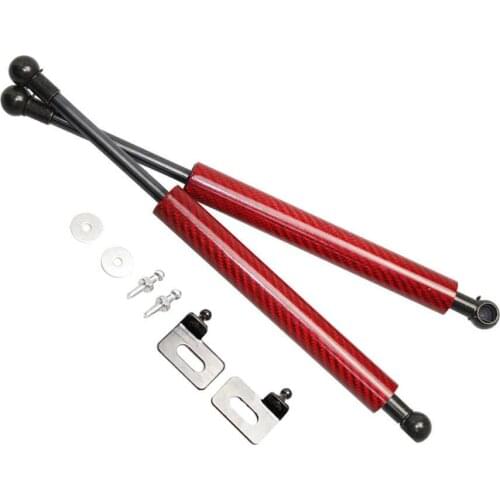 For 1983-1987 AE86 Car Styling Front Hood Bonnet Modify Gas Struts Lift Support Shock Damper Carbon Fiber