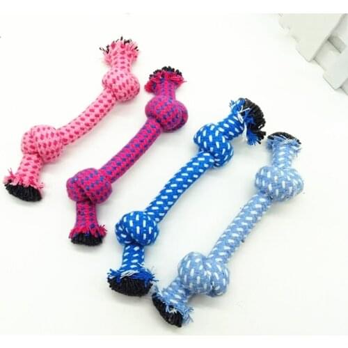 Double Festival Rope Style Dog Chew Toys Pet Cottoncolorful Cute Rope Puppy Play Toys Dog Teeth Cleaning Toys