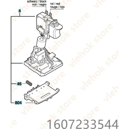18V Switch Electronics Module for BOSCH GSB18-2-LI GSR18-2-LI DDB181 1607233544 Cordl Perc Screwdr Cordless Screwdriver Power