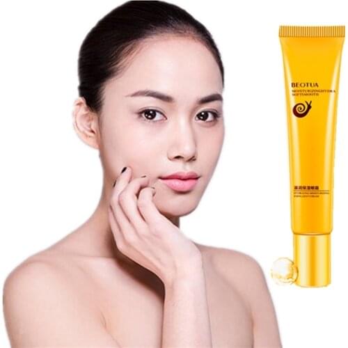Hyaluronic Acid Snail Eye Cream Firming Anti Wrinkle Remove Dark Circles Moisturizing Hydrating Whitening Lifting Eye Cream 1Pcs