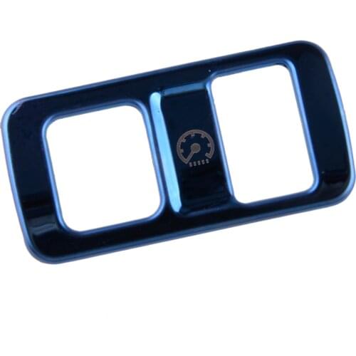 Beler Function Control Button Trip Reset Switch Light Adjustment Trim fit for Honda Accord 10th 2018 2019 2020 Stainless Steel