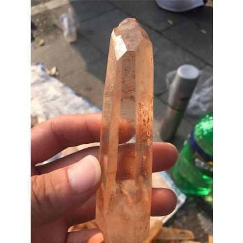 Natural crystal pillars, original color natural crystal pillars, crystal transparent