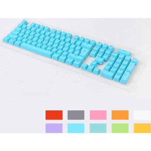 104 keys keycaps Doubleshot PBT Backlit keyboard keycaps For Cherry MX/Kailh/Gateron/Outemu Switch Keyboard Spacebar key caps