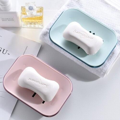 Soap Box Without Punching Creative Personality Waterdrop Plastic Cartoon Toilet Bathroom Household Ins Frame Lovely Nordic Style
