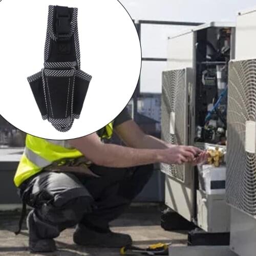 M89B Small Tool Bag Waist-mounted 600D Composite EVAS 13 Small Twill Pocket Mini Pliers Set Small Electrician Waist Bag