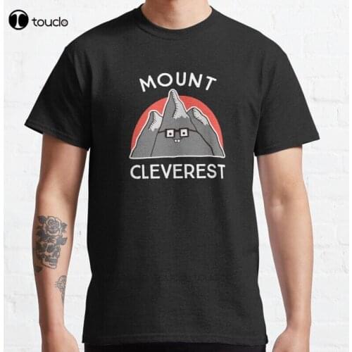 New Nerd Mount Cleverest Classic T-Shirt Cotton Men Tee Shirt