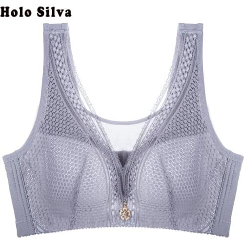 2020 New Deep-V Bras for Women Sexy Lingerie Wireless Bra Brassiere Intimates Plus Size Lace Sexy Lingerie Crop Tops Push up Bra