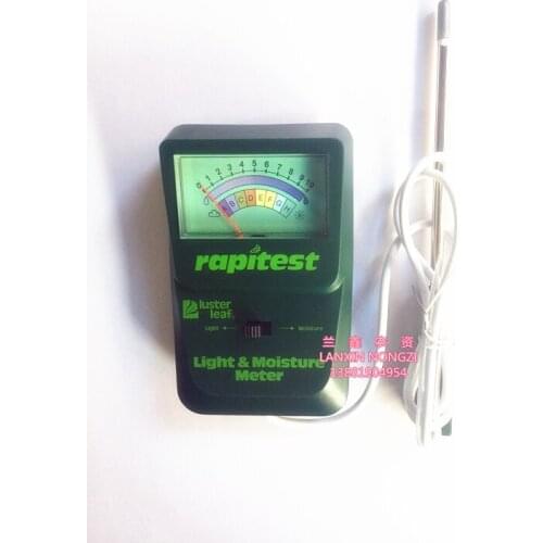 Soil pH analyzer, light intensity and soil moisture, electronic analyzer pH analyzer package