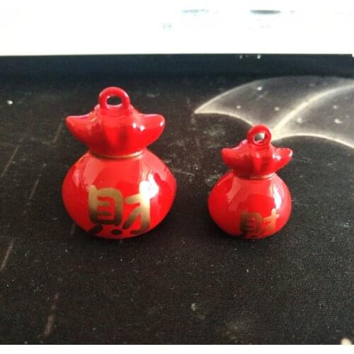 Dog Grooming Cat Pendants Bells Metal Jingle Bells Loose Beads Festival Decoration Pet Decorations DIY Accessories