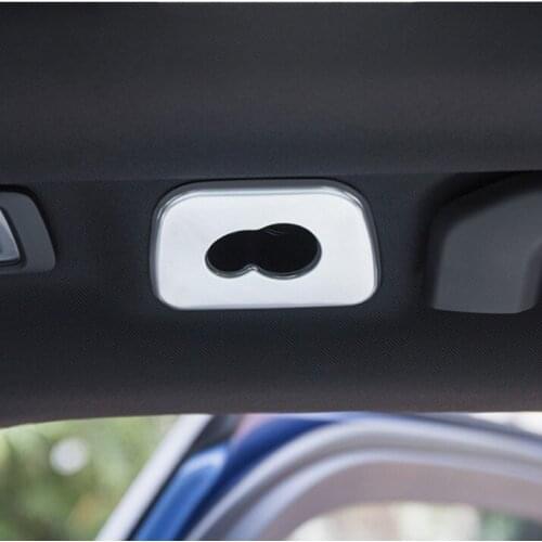 Car Styling Roof Hook Frame Decoration Cover Trim Stainless Steel For Volvo XC60 2018-2021 Automotive Interior Accessories