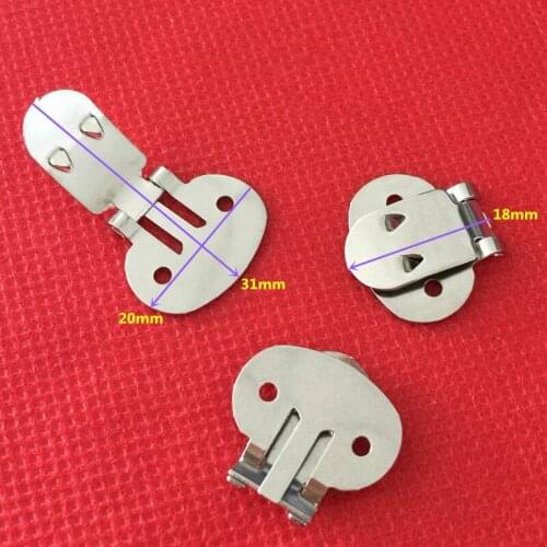 30pcs/lot Metal Shoe Clips Elastic Shoe Buckle Ornament On Findings DIY Craft Buckles For Shoes Accessories