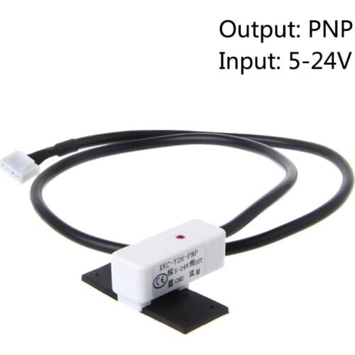 OOTDTY Non-contact Liquid Level Sensor Detector Pipe Water Level Controller Switch PNP