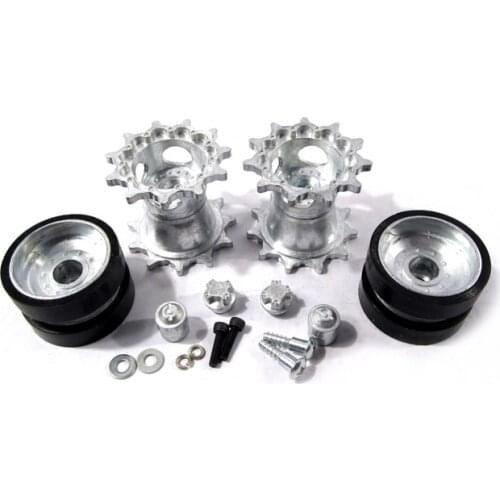 Free shipping MATO 1/16 Henglong M1A2 Abrams tank Full Metal Parts Drive Wheel/Induction Wheel with Bearing