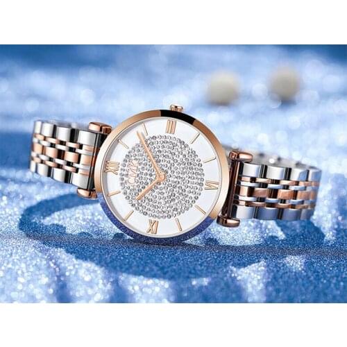 Fashion popular star watch Roman scale temperament fashion womens watch elegant alloy womens Quartz Watch