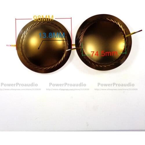 18pcs Tweeter Diaphragm For Mackie 1701 SRM-450 C300Z P-Audio BMD-440 BMD-450 driver