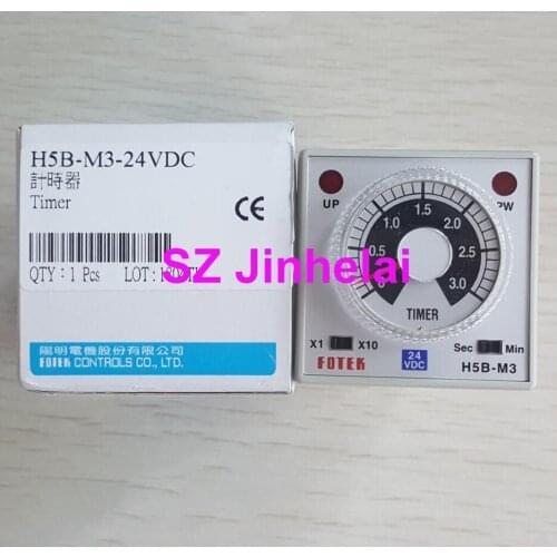 FOTEK H5B-M3-24VDC Authentic original Time relay H5B-M3 24VDC H5B-M3-24V