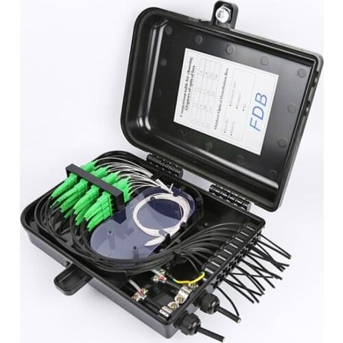 Manufacturing Price Wall Pole Mounting Suitable 16 port fttx distribution box and good waterproof