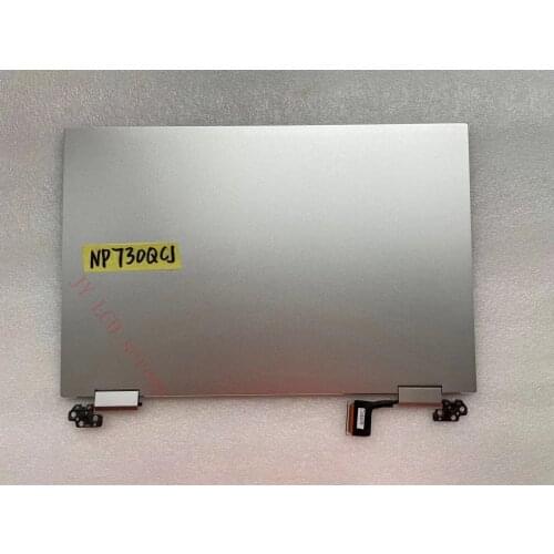 Original 13.3" For Samsung Galaxy Book NP730QCJ NT730QCJ 730QCJ LCD Display LED screen assembly FHD Upper half part