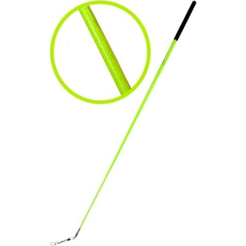 Gymnastics Rhythmic sticks with pearly-lustre luorescent yellow color for children