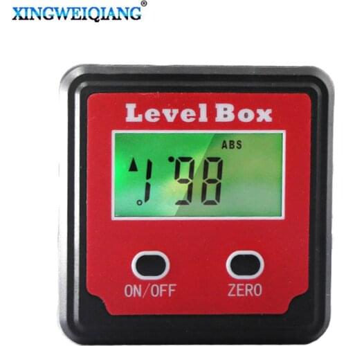 Durable Digital Inclinometer Spirit Level Protractor Angle Gauge Meter Bevel