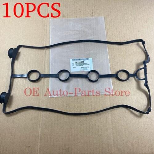 10PCS Engine Valve Cover Gasket For Buick Excelle 1.6L Chevolet Cruze Daewoo Lanos Kalos Lacetti Nubira Pontiac G3 96353002