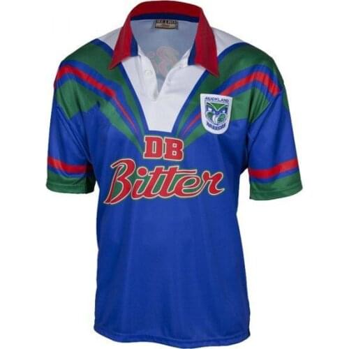 1995 WARRIORS RETRO RUGBY JERSEY size S-M-L-XL-XXL-3XL-4XL-5XL