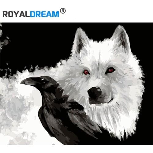 ROYALDREAM Paintings By Numbers On Canvas