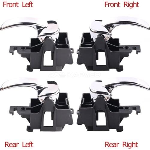 Car Interior Door Handle For Nissan Navara Pathfinder 80670-4X02B 80671-4X02B Inside Inner Door Handle knob