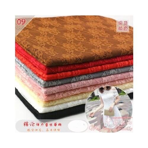 Handmade Diy Accessories Stage Costume Wedding Decoration Underwear Shirt Shawl Skirt Clothing Jacquard Stretch Lace Fabric