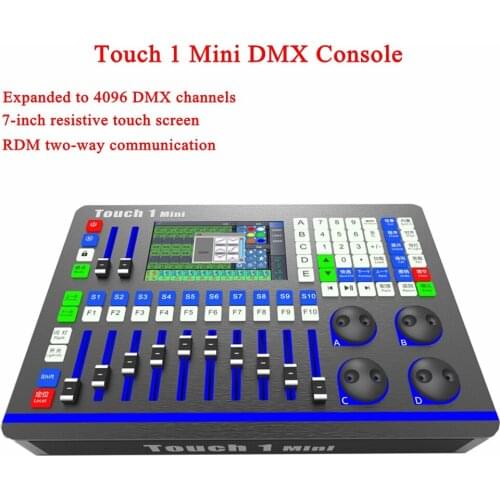 Stage Lighting Touch 1 MX DMX Controller DJ Equipment DMX512 Console Disco Light For LED Par Moving Head Spotlights DJ Controlle