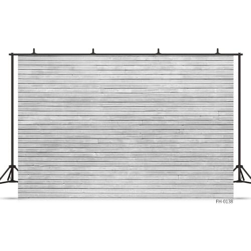 Gray Vintage Photography Props Wooden Floor Board Wood Plank Photo Studio Backgrounds Newborn Baby Food Pet Photocall Backdrops