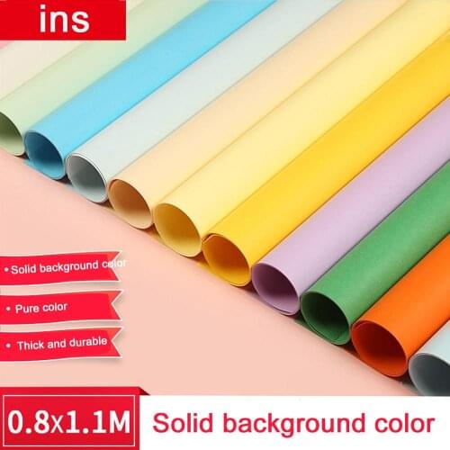 Photo Background Screen 0.8*1.1m Photography Background Cloth Collapsible Backdrops Wear-Resistant for Studio Video MV Random