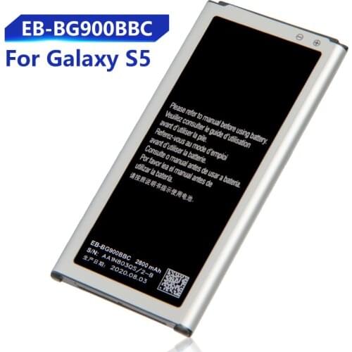 Original Replacement Samsung Battery For S5 G900S 9008W 9006W G900F G900M G9008V 9006V G900FD EB-BG900BBC EB-BG900BBE/BBU
