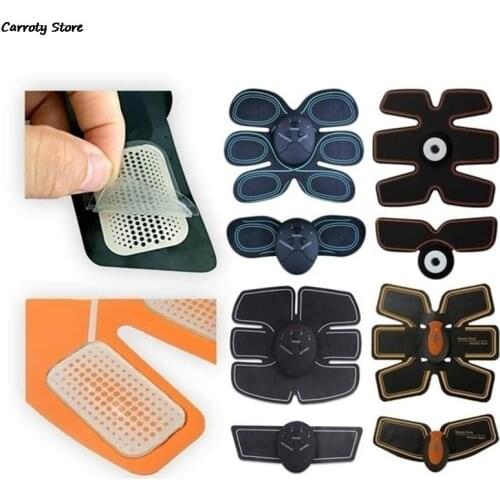 2/6/12/18Pcs Replacement Gel Pads For EMS Trainer Weight Loss Abdominal Muscle Stimulator Exerciser Replacement Massage Gel