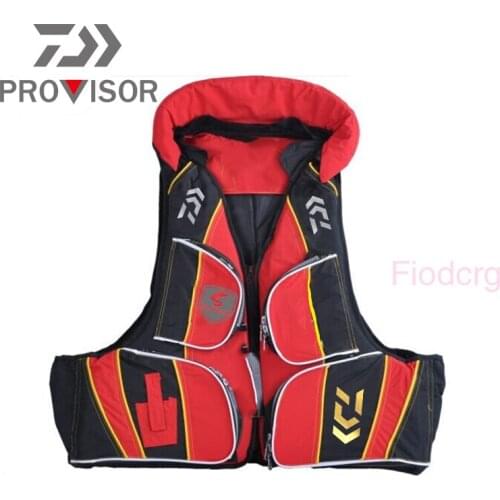 2021 Daiwa NEW Life Jacket Outdoors Leisure Buoyancy 70-100Kg Vest Sports Multi-function Breathable Fishing Vest/clothes